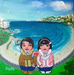 Mei+Kenji Winter at Bondi Beach